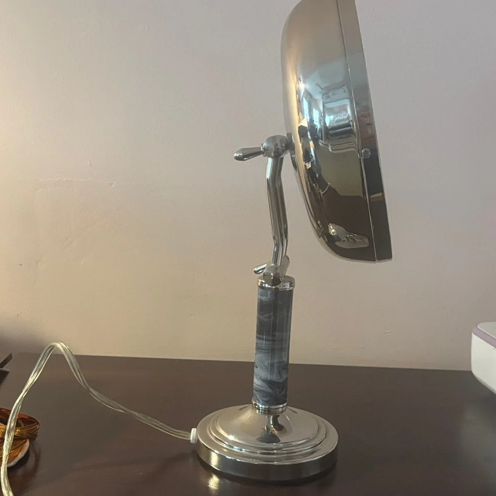 Silver Vanity Mirror